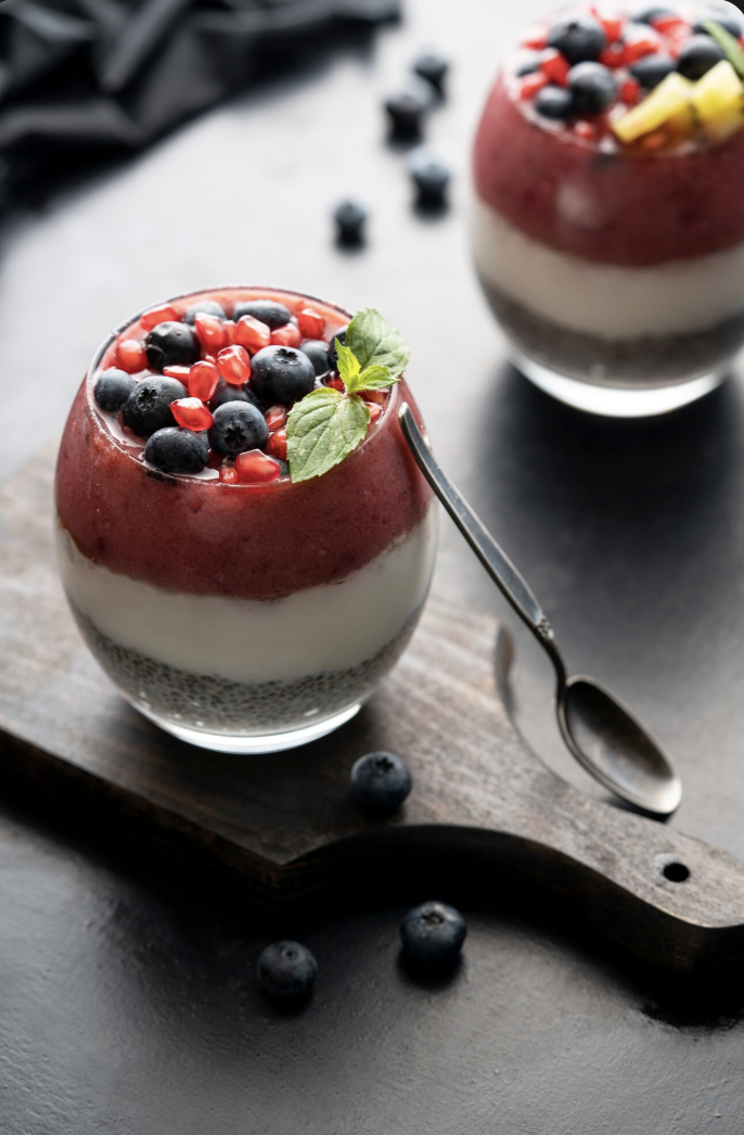 Berry Bliss Triple Layer Parfait