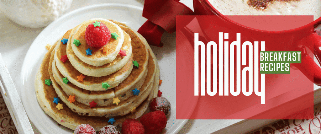 Christmas holiday breakfast
