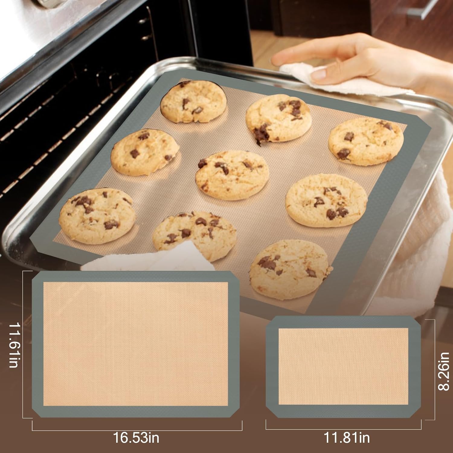 Reusable Silicone Baking Mats